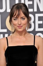 DAKOTA JOHNSON at 75th Annual Golden Globe Awards in Beverly Hills 01/07/2018