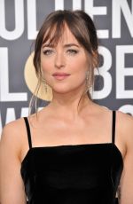 DAKOTA JOHNSON at 75th Annual Golden Globe Awards in Beverly Hills 01/07/2018