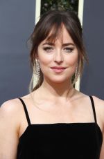 DAKOTA JOHNSON at 75th Annual Golden Globe Awards in Beverly Hills 01/07/2018