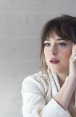 DAKOTA JOHNSON at Fifty Shades Freed Press Conference in Los Angeles 01/24/2018