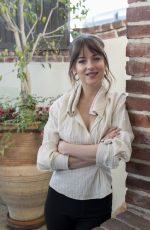 DAKOTA JOHNSON at Fifty Shades Freed Press Conference in Los Angeles 01/24/2018