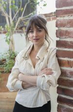 DAKOTA JOHNSON at Fifty Shades Freed Press Conference in Los Angeles 01/24/2018