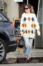 DAKOTA JOHNSON Out and About in Los Angeles 01/17/2018
