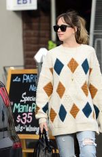 DAKOTA JOHNSON Out and About in Los Angeles 01/17/2018