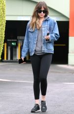 DAKOTA JOHNSON Out and About in West Hollywood 01/03/2018