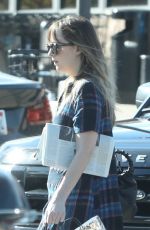 DAKOTA JOHNSON Out for Coffee at Pavillions Mall in Malibu 01/16/2018