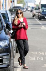 DAKOTA JOHNSON Out for Coffee in West Hollywood 01/12/2018