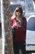 DAKOTA JOHNSON Out for Coffee in West Hollywood 01/12/2018