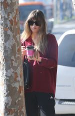 DAKOTA JOHNSON Out for Coffee in West Hollywood 01/12/2018