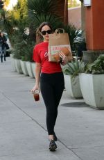 DAKOTA JOHNSON Shopping at Erewhon Organic Grocery Store in Los Angeles 01/21/2018