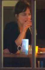 DAKOTA JOHSNON and Blake Lee Out for Dinner in Canyon Country 01/19/2018