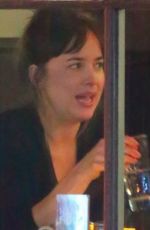 DAKOTA JOHSNON and Blake Lee Out for Dinner in Canyon Country 01/19/2018