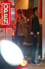 DAKOTA JOHSNON and Blake Lee Out for Dinner in Canyon Country 01/19/2018