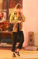 DAKOTA JOHSNON and Blake Lee Out for Dinner in Canyon Country 01/19/2018