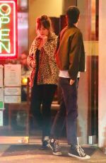 DAKOTA JOHSNON and Blake Lee Out for Dinner in Canyon Country 01/19/2018