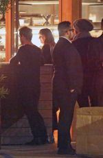 DAKOTA JOHSNON and Chris Martin Out for Dinner at Soho House in Malibu 01/12/2018
