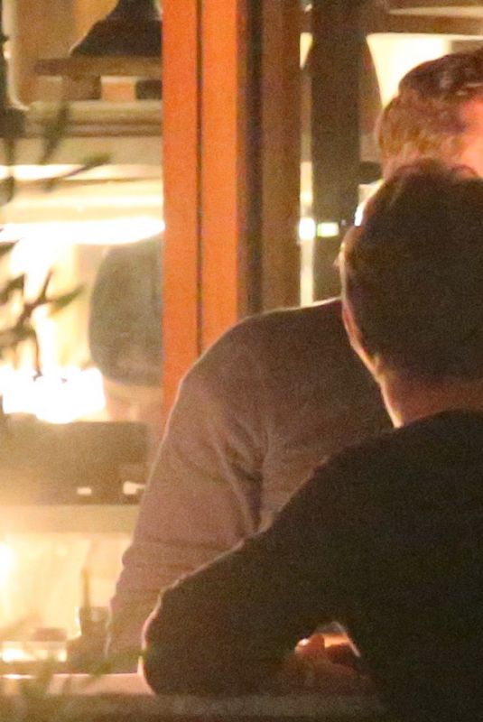 DAKOTA JOHSNON and Chris Martin Out for Dinner at Soho House in Malibu 01/12/2018