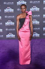 DANAI GURIRA at Black Panther Premiere in Hollywood 01/29/2018