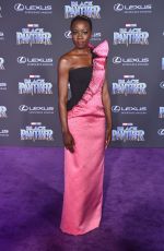 DANAI GURIRA at Black Panther Premiere in Hollywood 01/29/2018