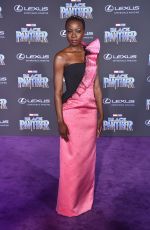 DANAI GURIRA at Black Panther Premiere in Hollywood 01/29/2018