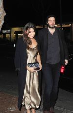 DANIELLE BUX and Nate Greenwald Out for Dinner at Delilah in Los Angeles 01/12/2018
