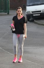 DANIELLE LLOYD Leaves a Gym in Birmingham 01/30/2018