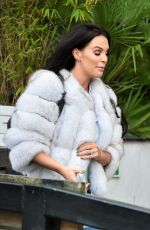 DANIELLE LLOYD Leaves ITV Studios in London 01/17/2018
