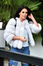 DANIELLE LLOYD Leaves ITV Studios in London 01/17/2018