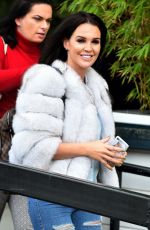 DANIELLE LLOYD Leaves ITV Studios in London 01/17/2018