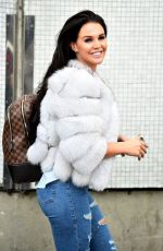 DANIELLE LLOYD Leaves ITV Studios in London 01/17/2018
