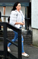 DANIELLE LLOYD Leaves ITV Studios in London 01/17/2018