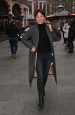 DAVINA MCCALL Out and About in London 01/08/2018