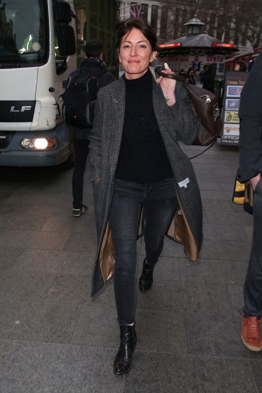 DAVINA MCCALL Out and About in London 01/08/2018