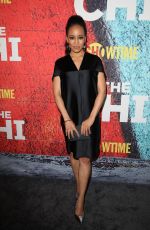 DAWN-LYEN GARDNER at The Chi Premiere in Los Angeles 01/03/2018