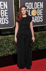 DEBRA MESSING at 75th Annual Golden Globe Awards in Beverly Hills 01/07/2018