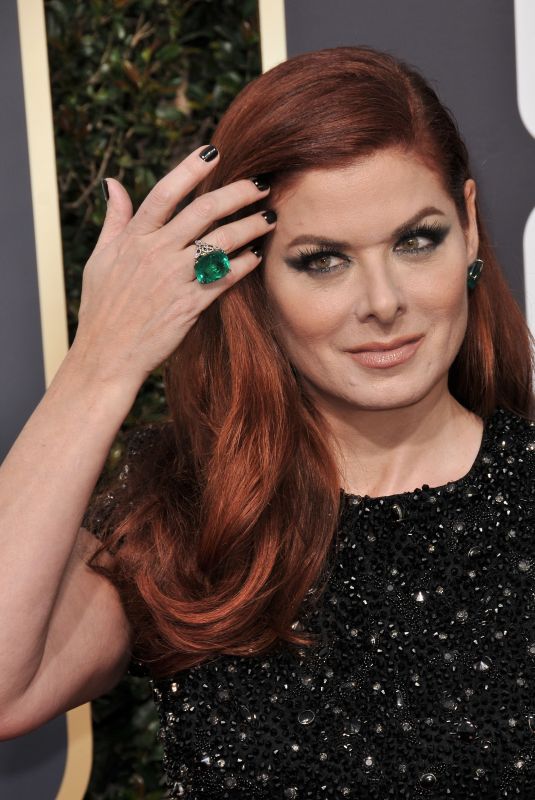 DEBRA MESSING at 75th Annual Golden Globe Awards in Beverly Hills 01/07/2018