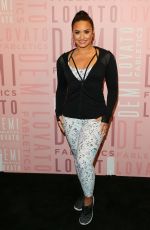 DEMI LOVATO at Fabletics at Del Amo Fashion Center in Torrance 01/27/2018