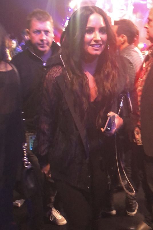DEMI LOVATO at Guilherme Vasconcelos’s Bellator MMA Fight at The Forum in Inglewood 01/20/2018