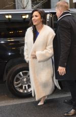DEMI LOVATO Leaves Good Morning America in New York 01/24/2018