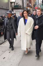 DEMI LOVATO Leaves Good Morning America in New York 01/24/2018