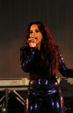DEMI LOVATO Rings in 2018 Poolside at Fontainebleau on Miami Beach 12/31/2017