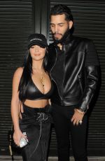 DEMI ROSE MAWBY and DJ Chris Martinez at Fabric Club in London 01/28/2018