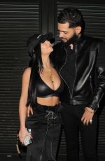 DEMI ROSE MAWBY and DJ Chris Martinez at Fabric Club in London 01/28/2018