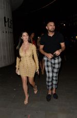 DEMI ROSE MAWBY Leaves Me Hotel in London 01/20/2018