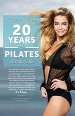 DENISE RICHARDS in Pilates Style Magazine, January/February 2018