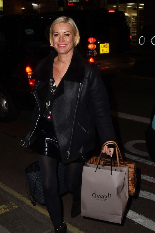DENISE VAN OUTEN Arrives at Hello Love Robinsons Event in London 01/30/2018