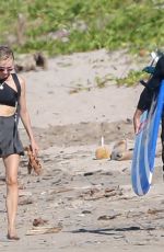 DIANE KRUGER and Norman Reedus at a Beach in Costa Rica 01/02/2018