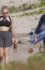 DIANE KRUGER and Norman Reedus at a Beach in Costa Rica 01/02/2018