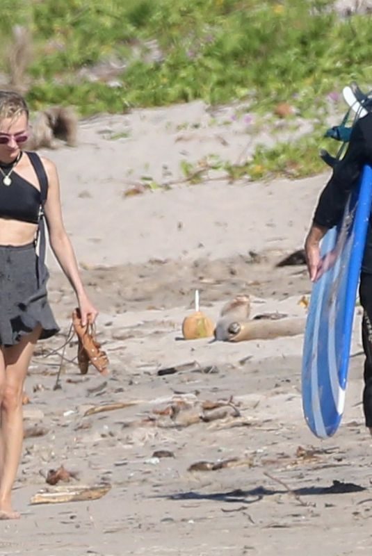 DIANE KRUGER and Norman Reedus at a Beach in Costa Rica 01/02/2018
