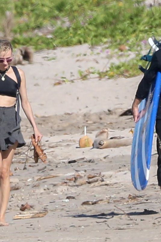 DIANE KRUGER and Norman Reedus at a Beach in Costa Rica 01/02/2018